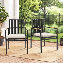 Justin stacking patio online dining chair